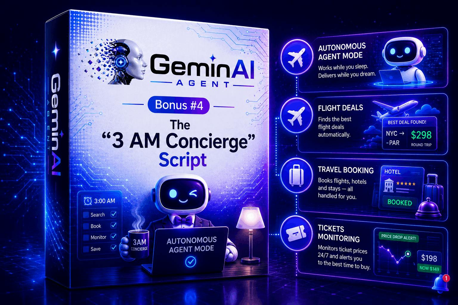 GeminAI Agent bonus 4 - 3AM Concierge Script