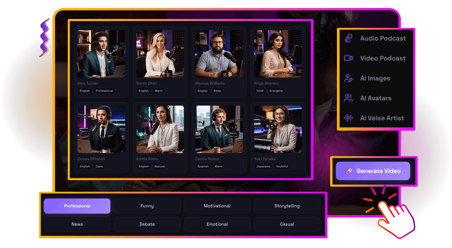 AI Podcaster Review — Features Overview