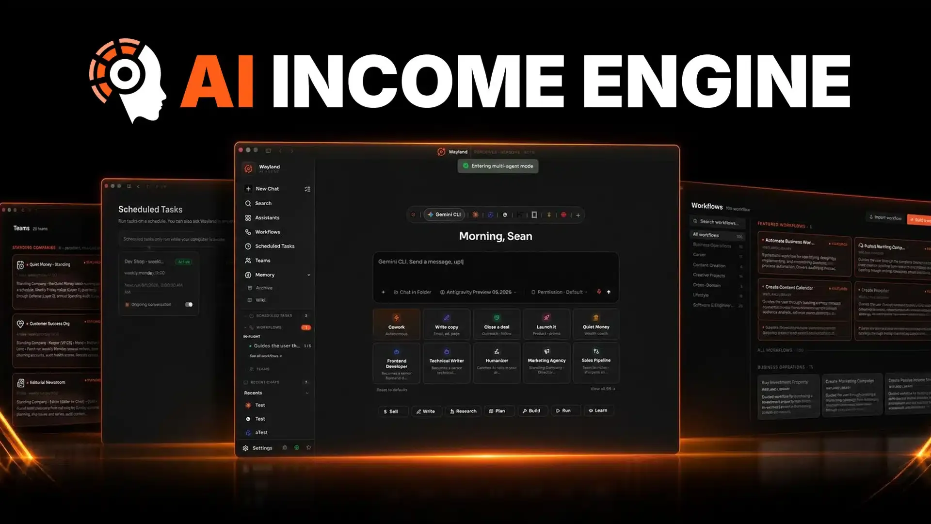 AI tool stack consolidated into one engine in the AI Income Engine masterclass
